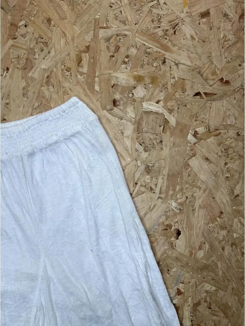Faded Glory Girls XL 14 16 White Skirt Elastic Waist Ruffle Hem Casual